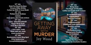 Getting Away With Murder blog tour banner