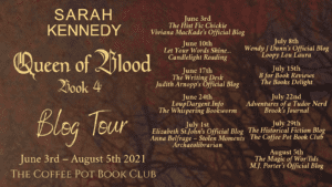 Queen of Blood blog tour banner
