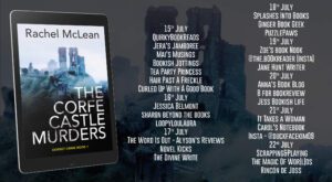 The Corfe Castle Murders blog tour banner