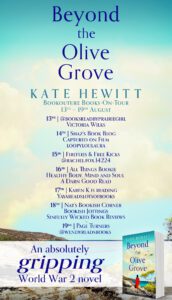 Beyond the Olive Grove blog tour banner