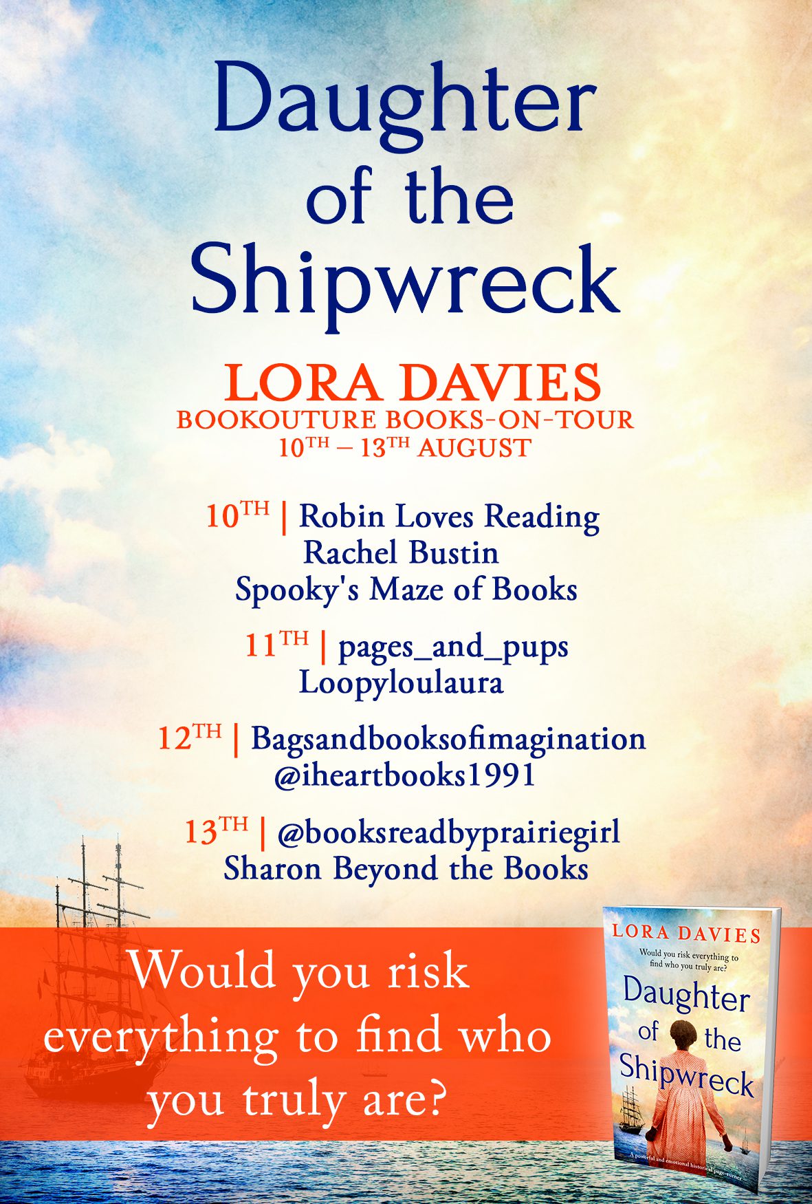 Daughter of the Shipwreck blog tour banner