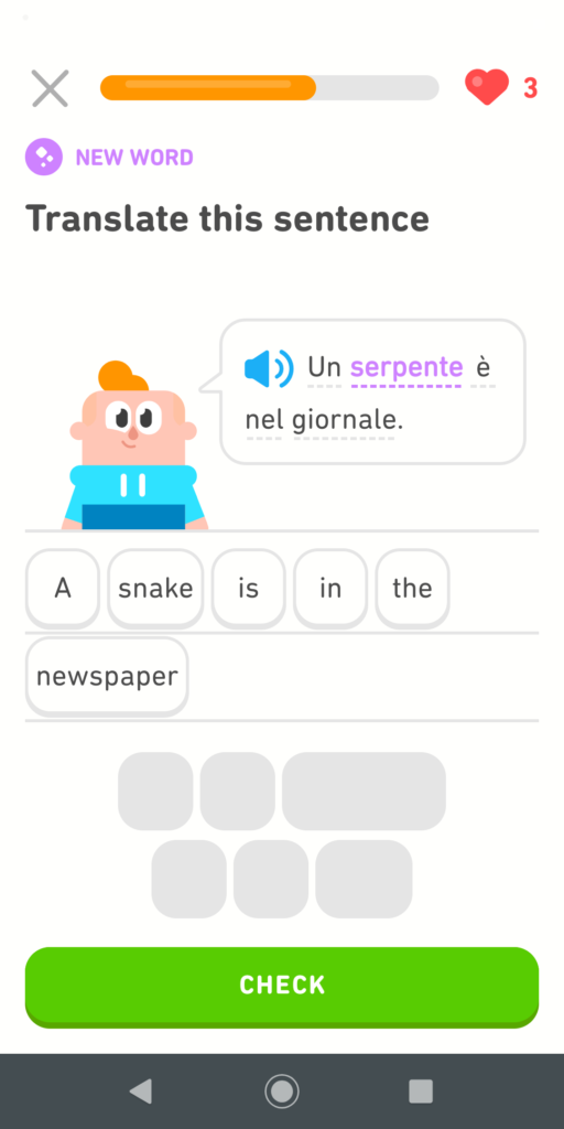 Fun Duolingo sentence