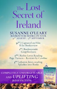The Lost Secret of Ireland blog tour banner