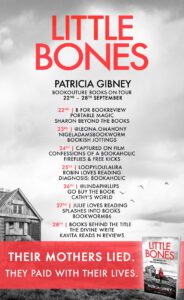 Little Bones blog tour banner