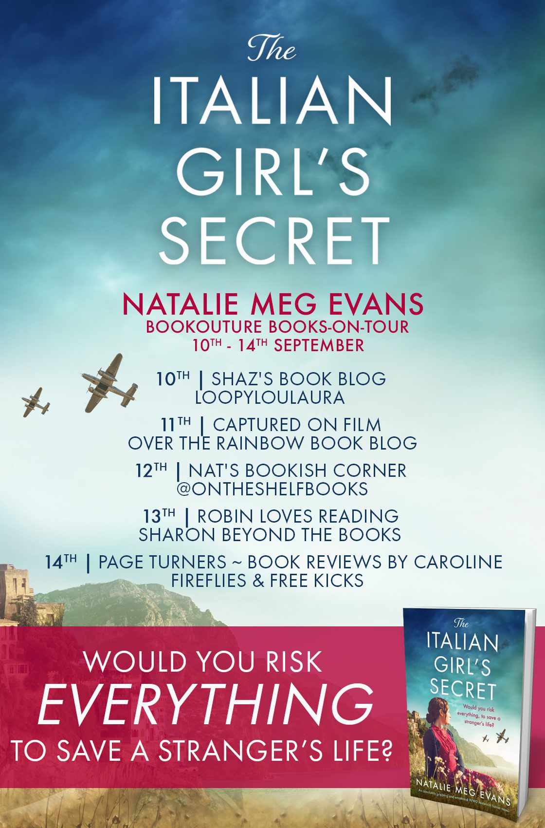 The Italian Girl's Secret blog tour banner
