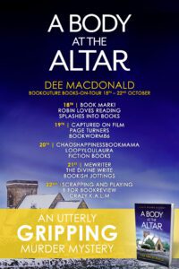 A Body at the Altar blog tour banner
