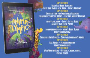 Animalympics blog tour banner