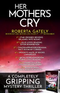 Her Mother's Cry blog tour banner