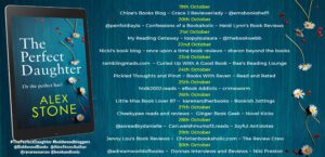 The Perfect Daughter blog tour banner
