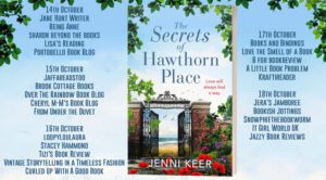 The Secrets of Hawthorn Place blog tour banner