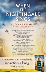 When The Nightingale Sings blog tour banner