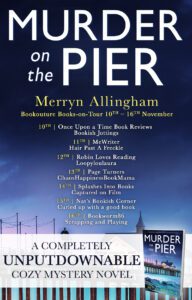 Murder on the Pier blog tour banner
