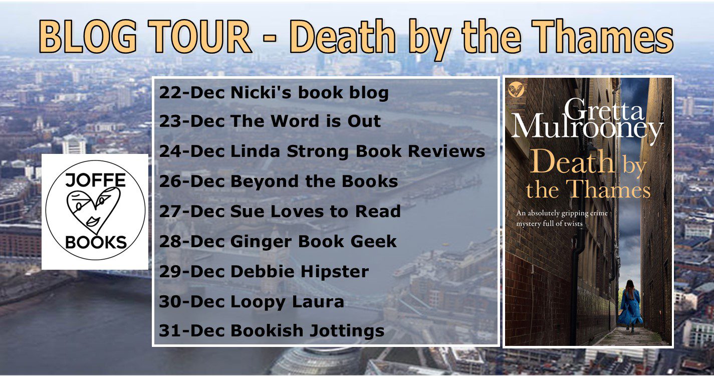Death by the Thames blog tour banner