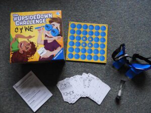 Upside Down Challenge Game box contents