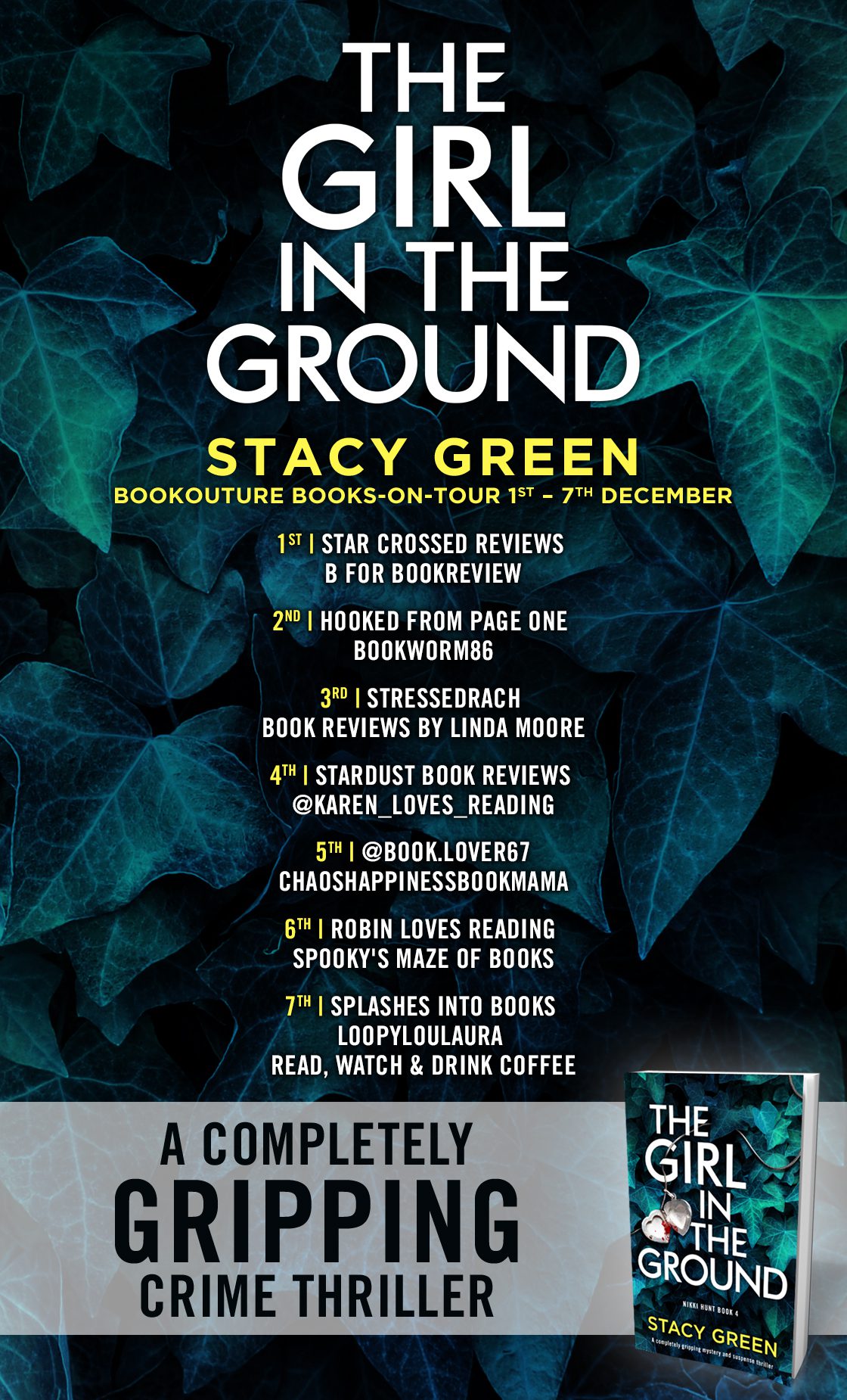 The Girl in the Ground blog tour banner