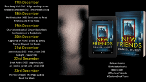 The New Friends blog tour banner