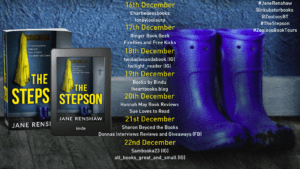 The Stepson blog tour banner