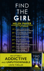 Find The Girl blog tour banner