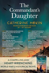 The Commandant's Daughter blog tour banner