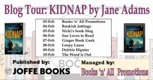 Kidnap blog tour banner