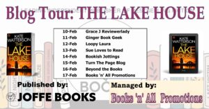 The Lake House blog tour banner