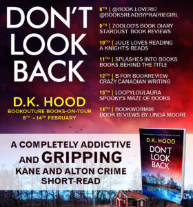 Don't Look Back blog tour banner