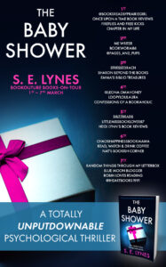 The Baby Shower blog tour banner