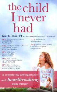 The Child I Never Had blog tour banner