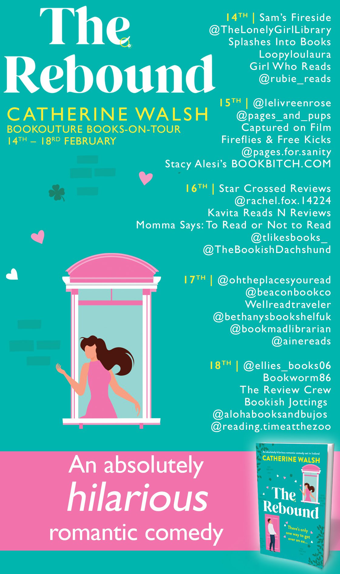 The Rebound blog tour banner