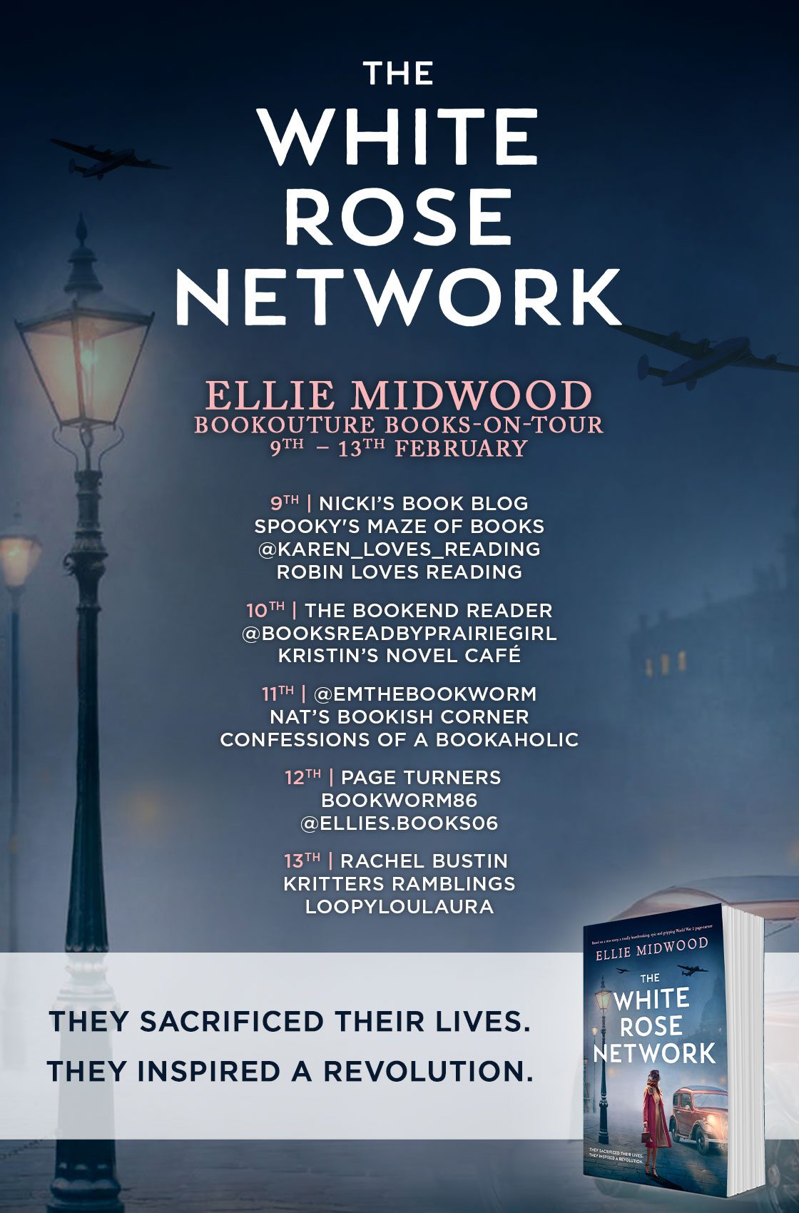 The White Rose Network blog tour banner