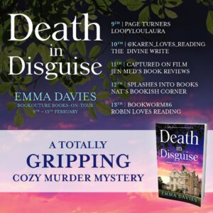 Death In Disguise blog tour banner