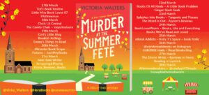Murder at the Summer Fete blog tour banner