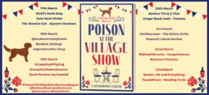 Poison at the Village Show blog tour banner