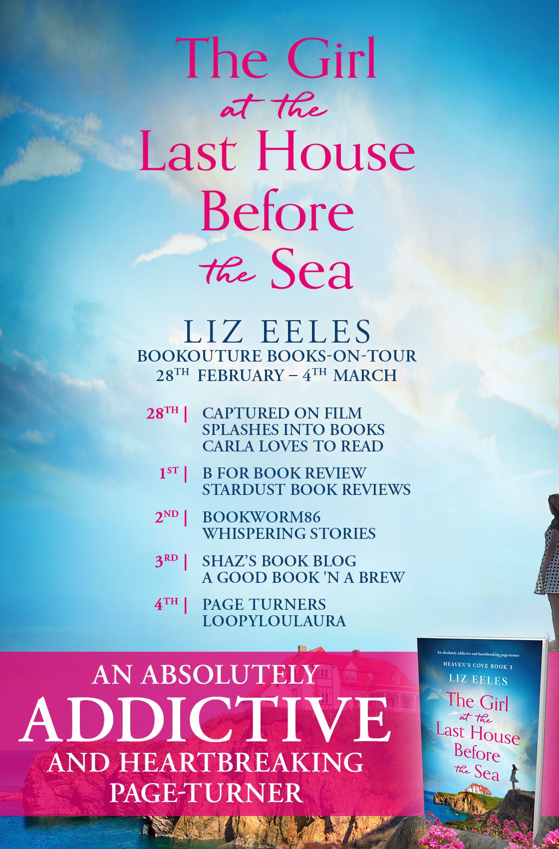 The Girl at the Last House Before the Sea blog tour banner