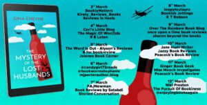 The Mystery of the Lost Husbands blog tour banner