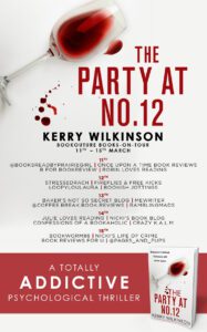 The Party at No. 12 blog tour banner