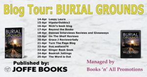 Burial Grounds blog tour banner