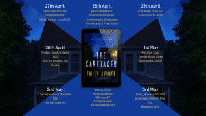 The Caretaker blog tour banner