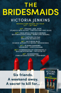 The Bridesmaids blog tour banner