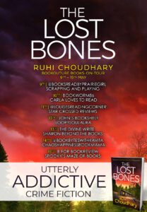 The Lost Bones blog tour banner