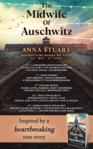 The Midwife of Auschwitz blog tour banner