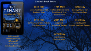 The Tenant blog tour banner