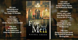 Five Dead Men blog tour banner