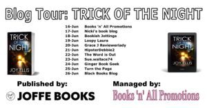 Trick of the Night blog tour banner