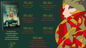 Murder at the Mill blog tour banner