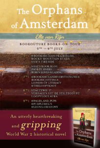 The Orphans of Amsterdam blog tour banner