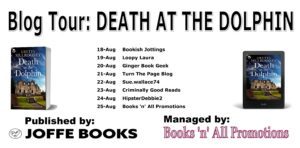 Death at the Dolphin blog tour banner