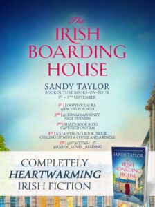 The Irish Boarding House blog tour banner