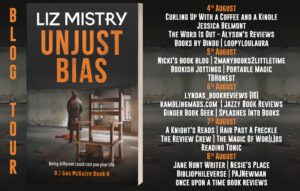 Unjust Bias blog tour banner