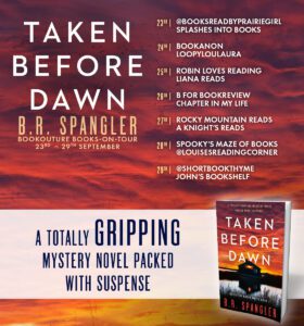 Taken Before Dawn blog tour banner